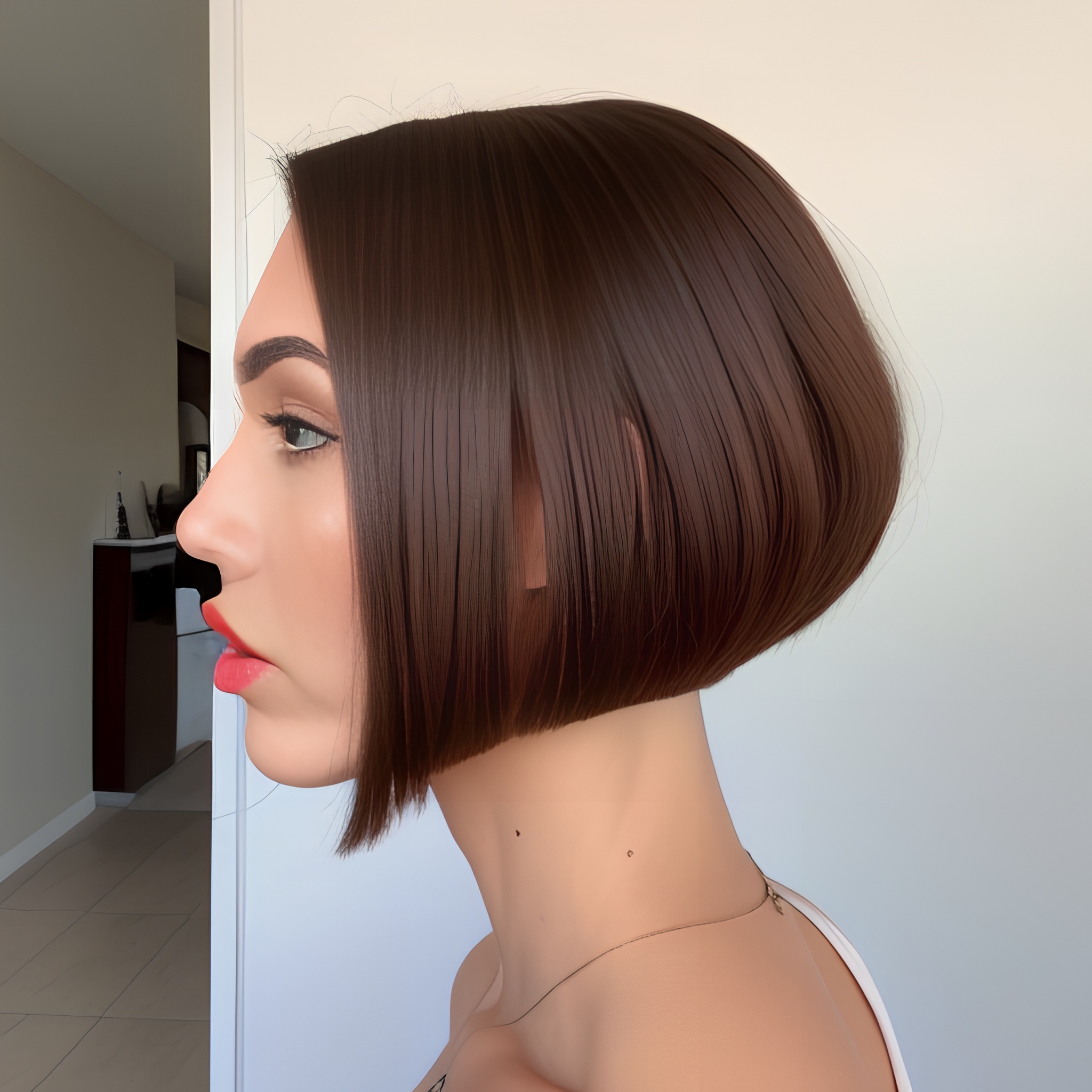 bobcut woman