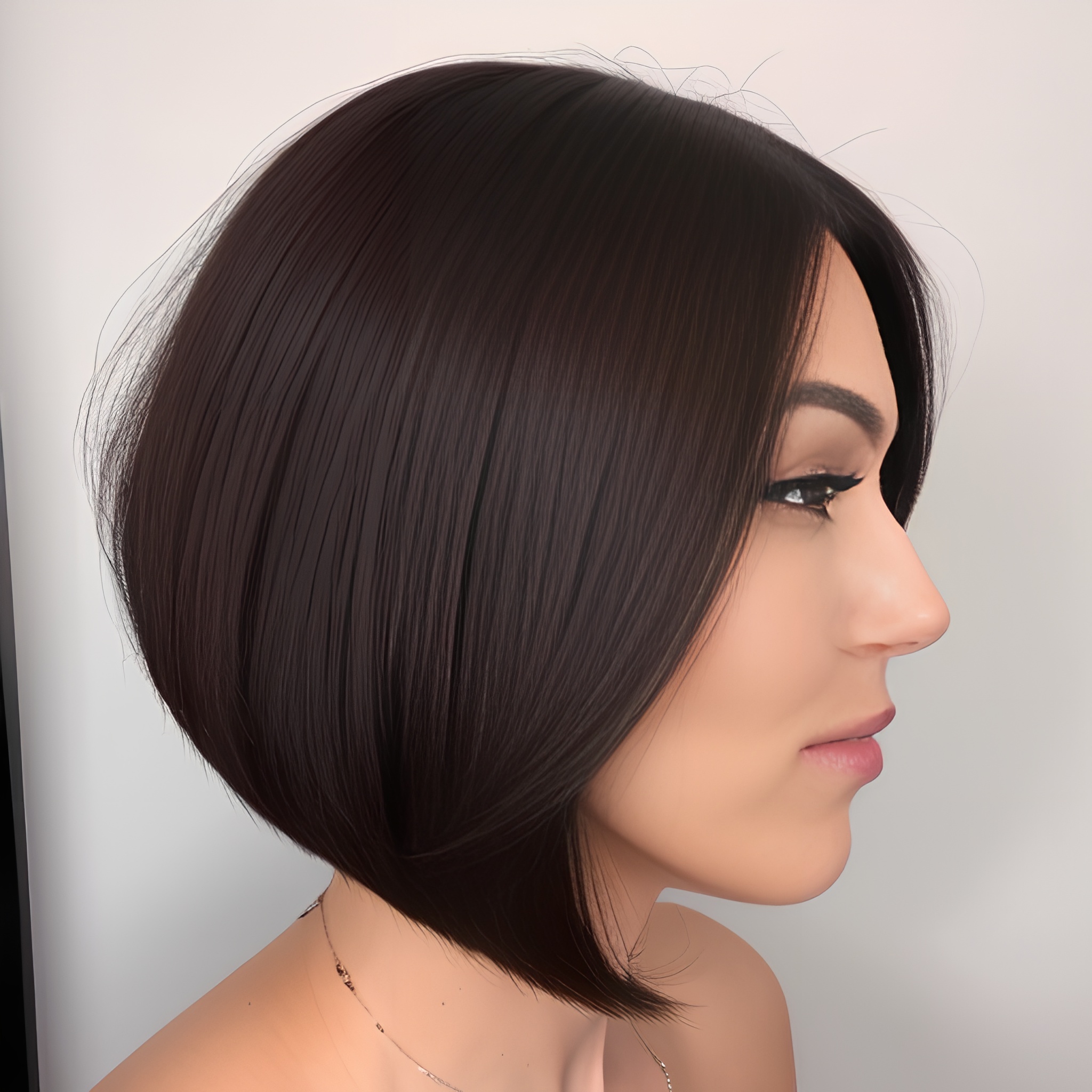 bobcut sexy woman